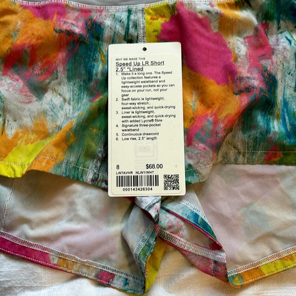 LULULEMON SPEED UP LR SHORT 2.5” LINED - Picture 5 of 5